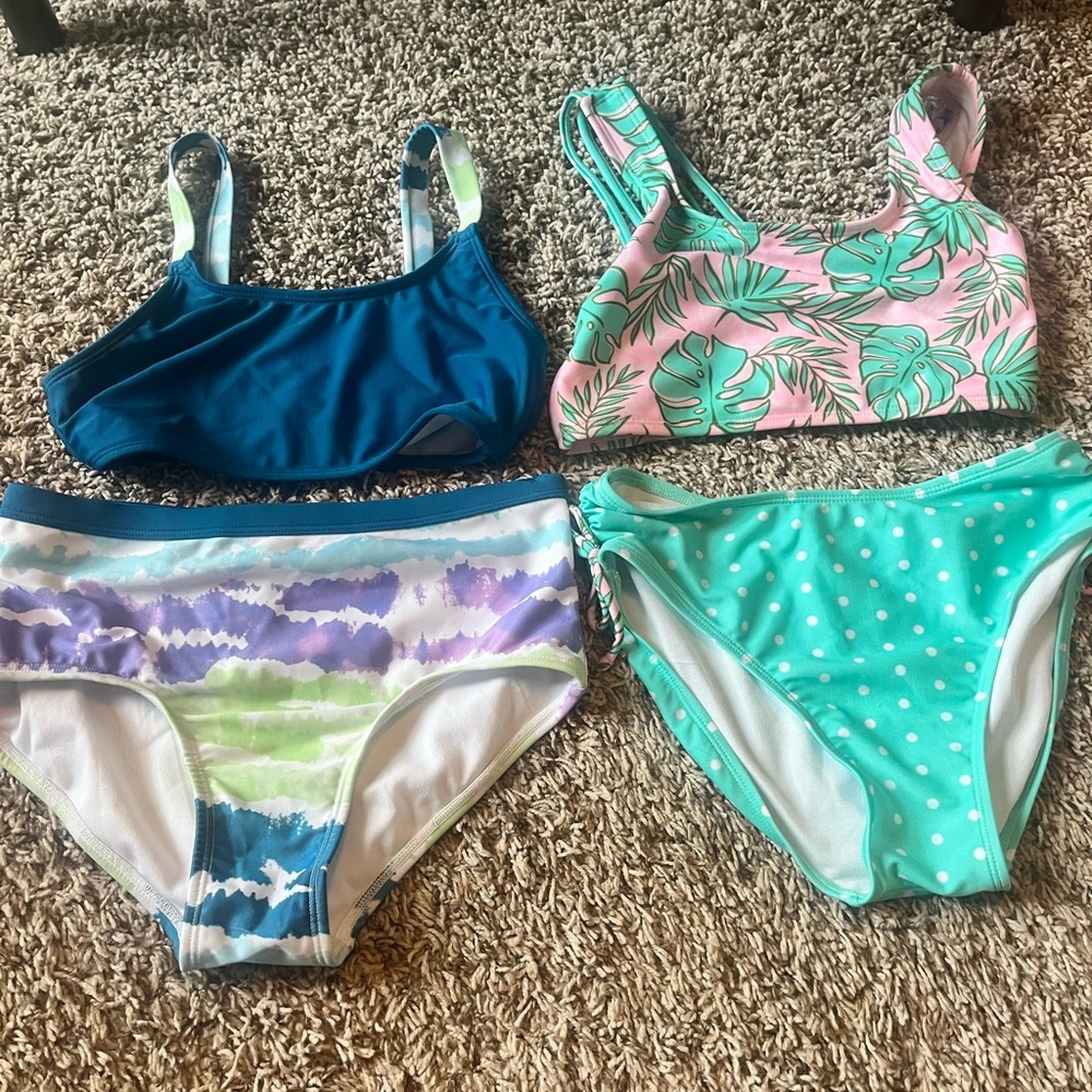 Girls bathing suits. Size 10/12